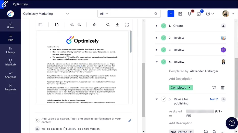 Optimizely Content Marketing Platform